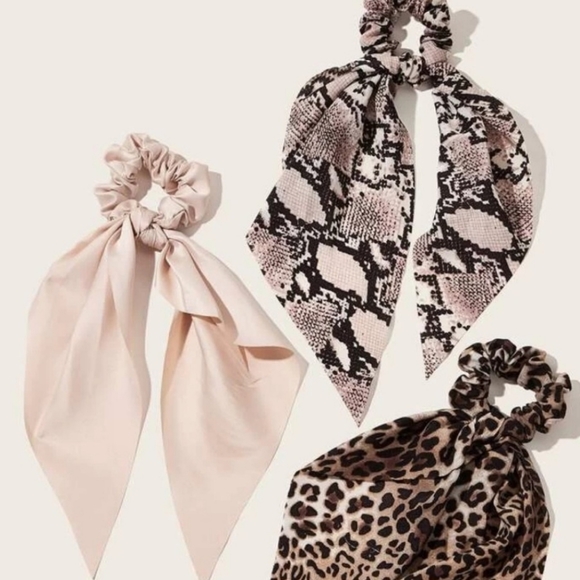 Animal Print hair ties - Picture 2 of 3
